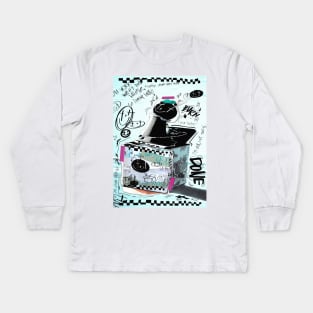 Jhope Burn Jack in the box Kids Long Sleeve T-Shirt